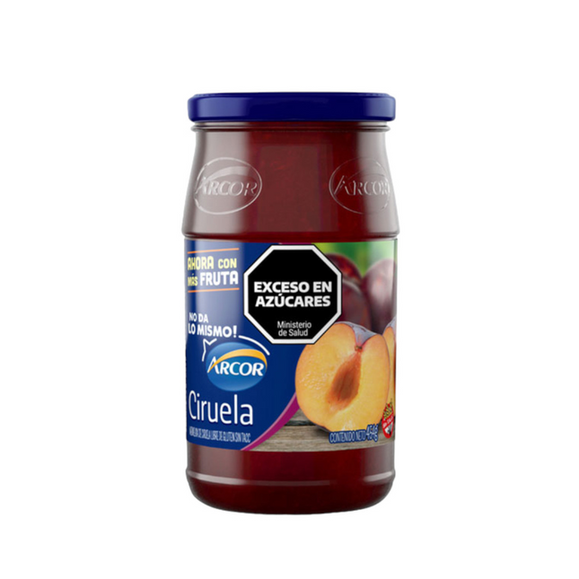 Frasco de Mermelada Arcor de ciruela clásica y dulce, 454 g / 16.01 oz