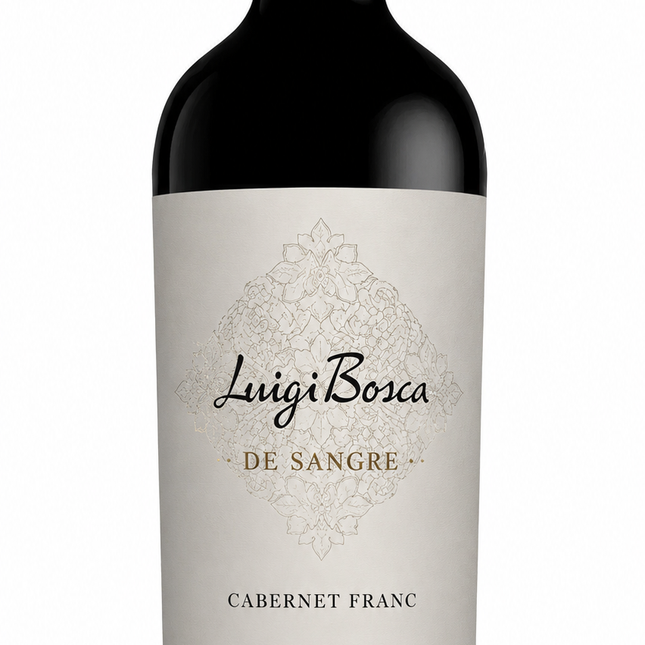 Vino Tinto Luigi Bosca De Sangre Cabernet Franc, 750 ml / 25.3 oz
