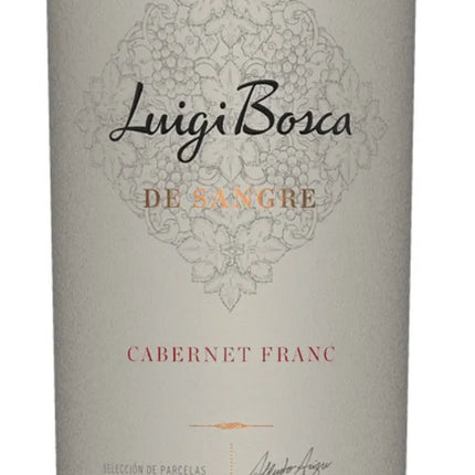 Vino Tinto Luigi Bosca De Sangre Cabernet Franc, 750 ml / 25.3 oz