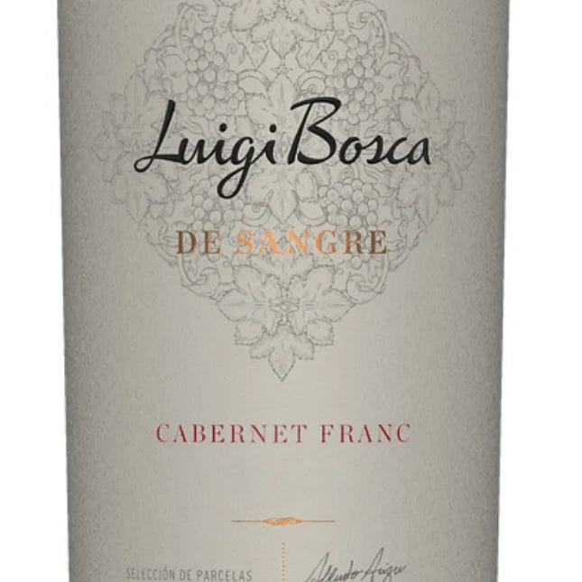 Vino Tinto Luigi Bosca De Sangre Cabernet Franc, 750 ml / 25.3 oz