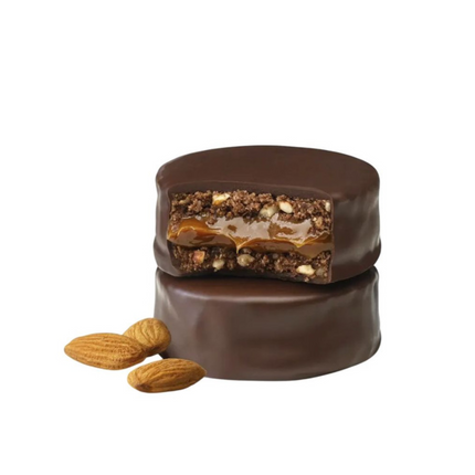 Cachafaz Alfajor 72% Cacao con Almendra Masa Sin Harina – Caja 8 x 512 g / 18.06 oz