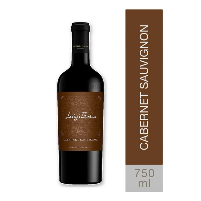 Combo de 8 Vino Tinto Luigi Bosca Cabernet Sauvignon, 750 ml / 25.3 oz