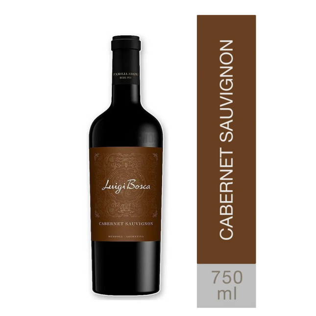 Combo de 4 Vino Tinto Luigi Bosca Cabernet Sauvignon, 750 ml / 25.3 oz