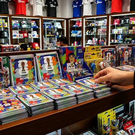 Panini FIFA World Cup Sticker Album + 10 Packs – Argentina Soccer Collectors Edition