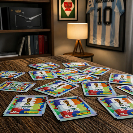 Panini FIFA World Cup Sticker Album + 10 Packs – Argentina Soccer Collectors Edition