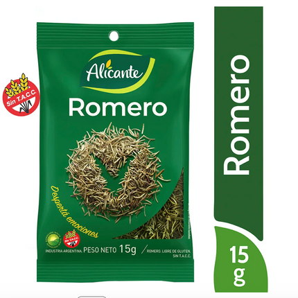 Romero Alicante Sin TACC 15 g – Envío internacional