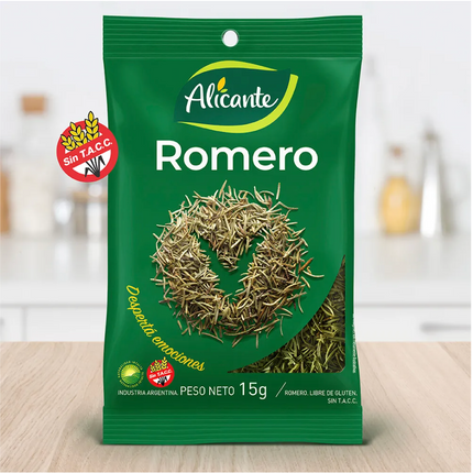 Romero Alicante Sin TACC, 15 g / 0,52 oz