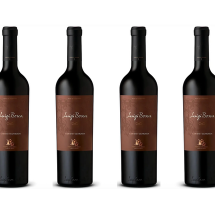 Combo x4 Luigi Bosca Cabernet Sauvignon 750 ml – Vino Tinto argentino premium – Envío internacional