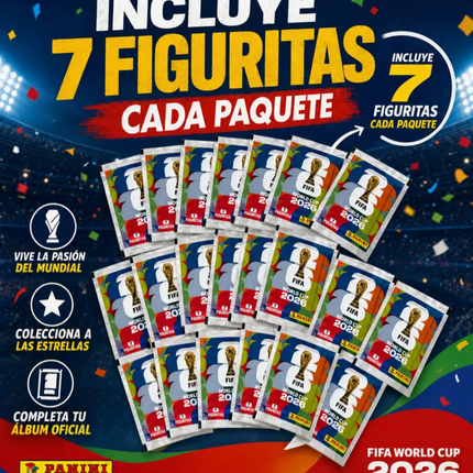 Panini FIFA World Cup Sticker Packs (10-Pack Bundle) – Argentina Soccer Collectibles