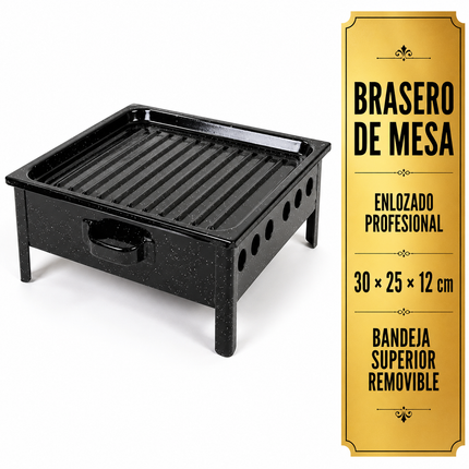 Brazier Table Flushed Professional Grill