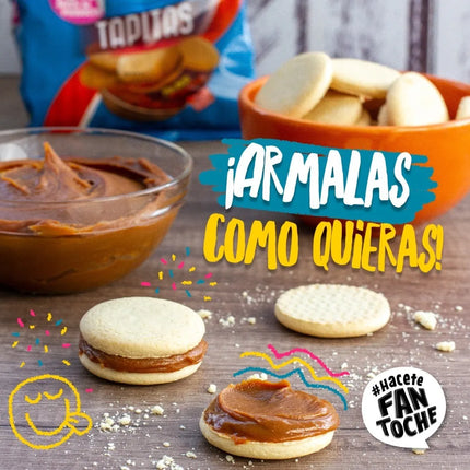 Tapitas Alfajor Coco Fantoche 350 g / 12.34 oz, (Original box of 12)