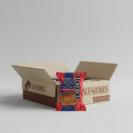 Alfajor Aguila Triple Minitorta Brownie, 71.5 g / 2.52 oz (Original box of 21)