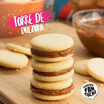 Tapitas Alfajor Coco Fantoche 350 g / 12.34 oz, (Original box of 12)