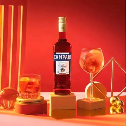 Combo de 8 Campari Aperitivo 750 ml – Clásico Italiano Original