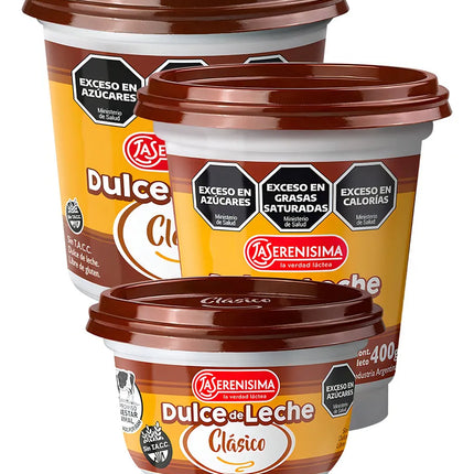 Dulce de Leche La Serenisima Clasico Sin TACC, 1 kg / 2.2 lb