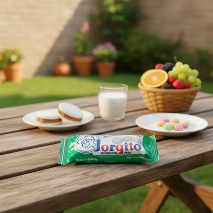 Alfajor Jorgito Mini con Dulce de Membrillo, 155 g / 5.46 oz
