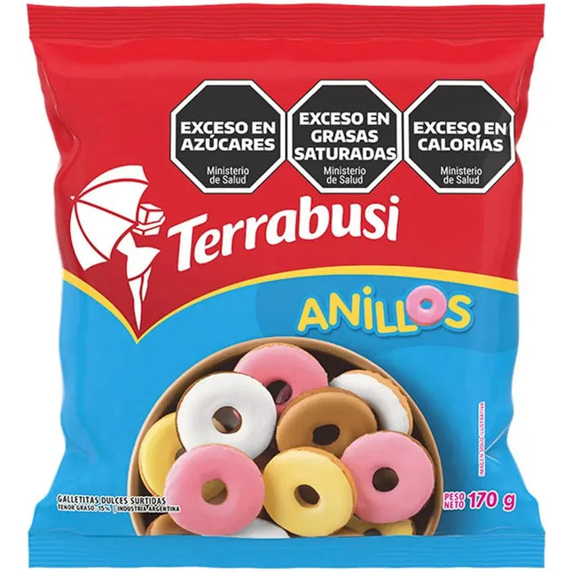 Galletitas dulces Anillos Terrabusi, 170 g / 5,64 oz (Pack 3 unidades)