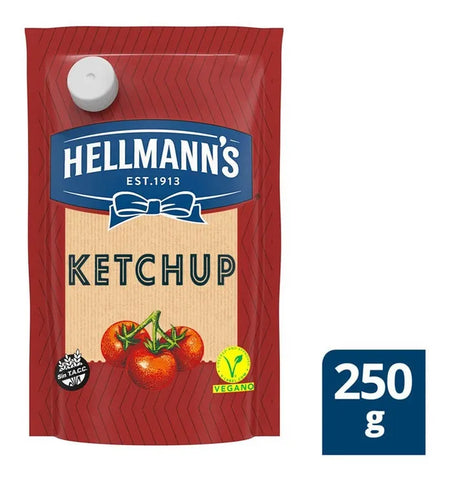 Ketchup Hellmans Sin TACC, 250 g / 8,81 oz