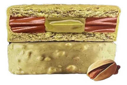 Alfajor Lucciano's Pistacchio con Dulce de leche 80 g / 2.82 oz (Original box of 10)