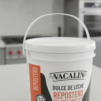 Dulce de leche Vacalin Repostero Pote de Carton 25 kg/ 55,11 lb