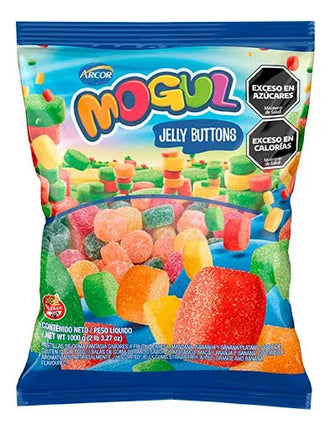 Gomitas Mogul Jelly Buttons Sin TACC, 1 kg / 35,27 oz