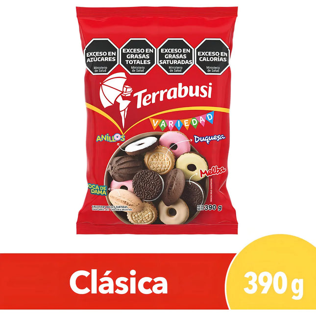 Galletitas Variedad Terrabusi Pack x3 390 g – Envio internacional