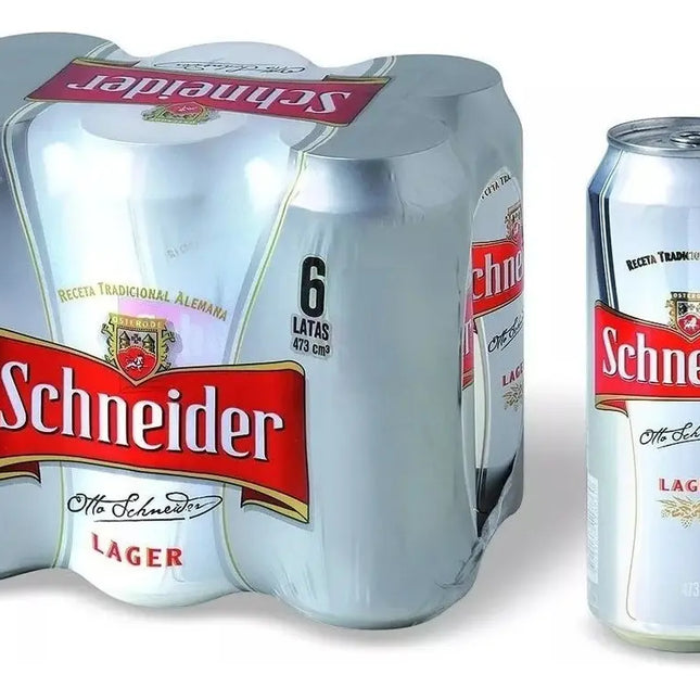 Cerveza Schneider Lager 473 ml / 99.88 oz (Pack of 6)