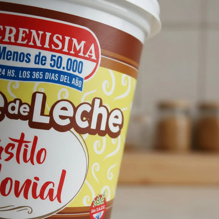 Dulce de Leche  La Serenisima Colonial Sin TACC, 1 Kg / 2.2 lb