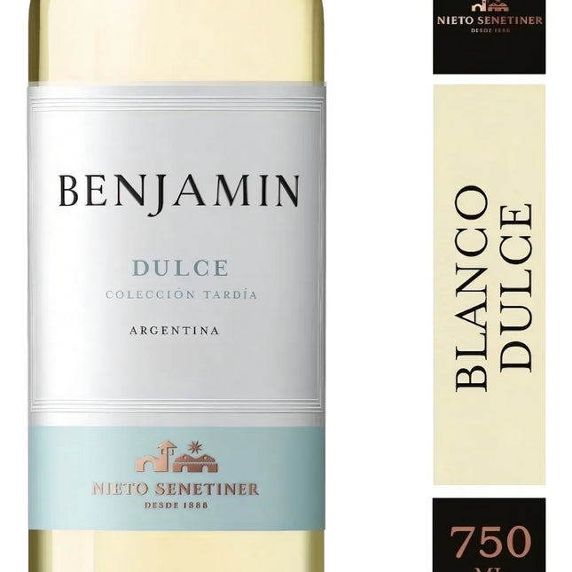 Vino Blanco Benjamin Nieto Senetiner Dulce Coleccion Tardia, 750 ml