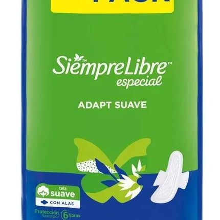 Toallitas Femeninas Siempre Libre Adapt Especial x16 unidades