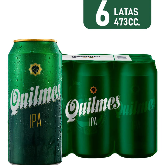 Cerveza Quilmes IPA, 473 ml / 99,88 oz (Pack de 6)