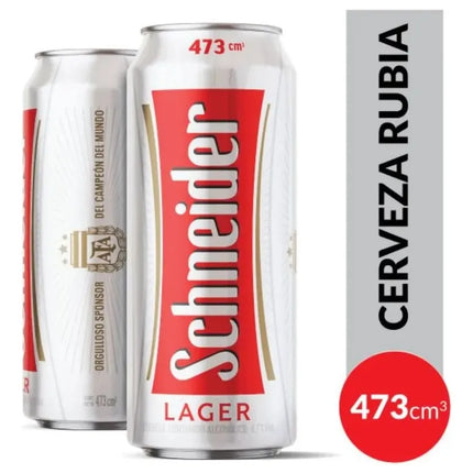 Cerveza Schneider Lager 473 ml / 99.88 oz (Pack of 6)
