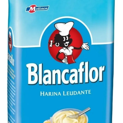 Harina de trigo Blancaflor Leudante con VitaZinc lista para usar, 1 Kg / 2.2 lb