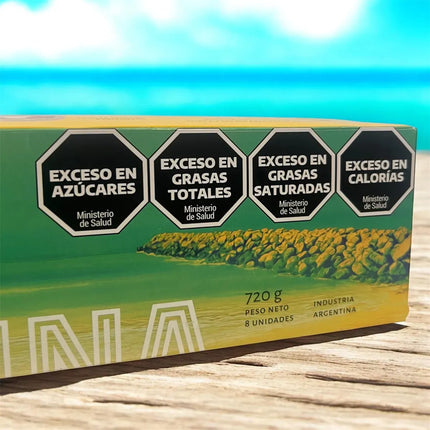 Alfajor Havanna Playa Grande Bristol 90 gramos, Caja de 8 unidades (Playa Bristol & Playa Grande Tribute)