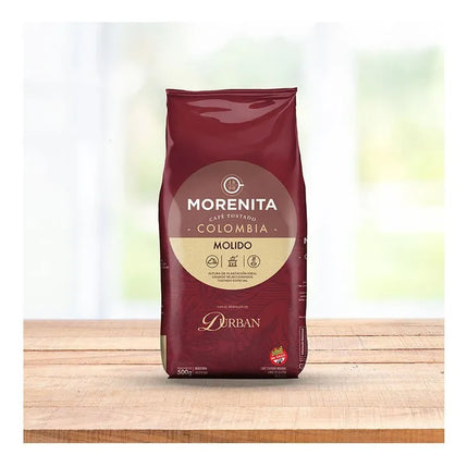 Cafe "La Morenita" Molido Tostado Colombia de 500 gramos