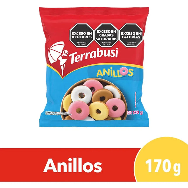 Galletitas Anillos Terrabusi Pack x3 170 g – Envio internacional