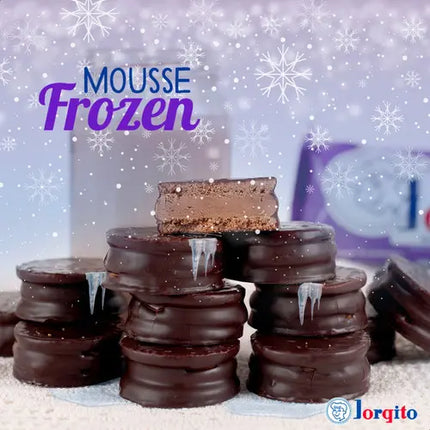 Alfajor Jorgito Mini de Chocolate con Mousse, 128 g / 4.51 oz