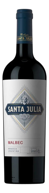 Combo de 4 Vinos Tinto Santa Julia Malbec, 750 ml / 25.36 oz