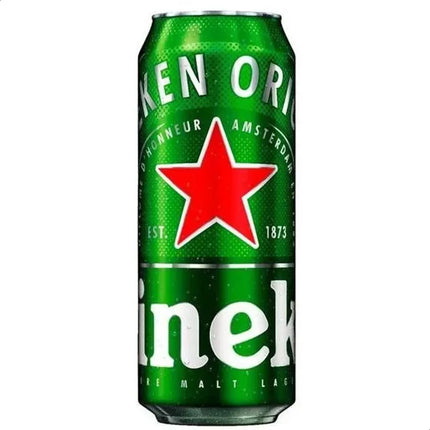 Cerveza Heineken Rubia Clasica, 473 ml / 99,88 oz (Pack de 6)
