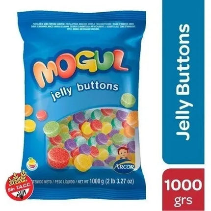 Gomitas Mogul Jelly Buttons Sin TACC, 1 kg / 35,27 oz