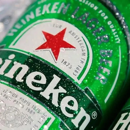 Cerveza Heineken Rubia Clasica, 473 ml / 99,88 oz (Pack de 6)