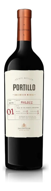Vino Tinto Portillo Malbec, 750 ml / 25.36 oz