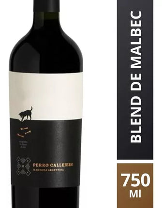 Vino Perro Callejero Malbec 750ml tinto Mosquita Muerta Mendoza – Envío internacional