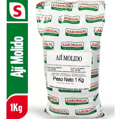 Ají Molido Premium Saborigal, 1 kg / 35,27 oz