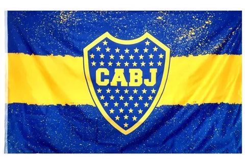 Boca Flag - 194 cm x 120 cm