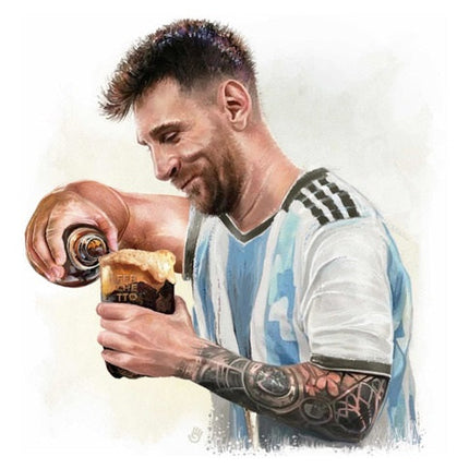 Vaso Fernet Ferchetto Botella Cortada + Posa Vaso + Revolvedor