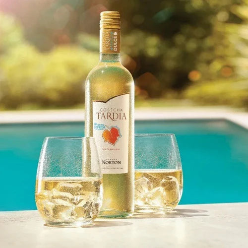 Combo de 4 Vinos Blanco Dulce Cosecha Tardia Norton, 750 ml