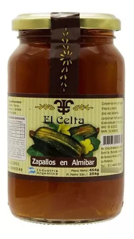 Zapallo en Almibar El Celta, 454 g / 16,01 oz