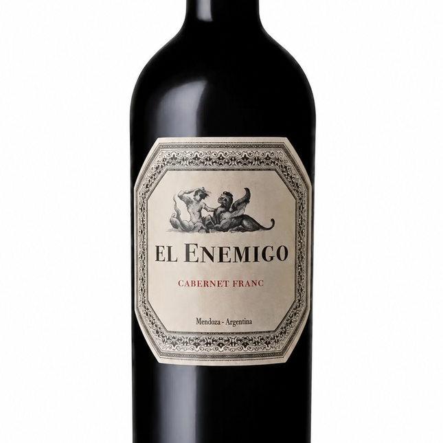 Vino Tinto El Enemigo Cabernet Franc, 750 ml / 25.3 oz