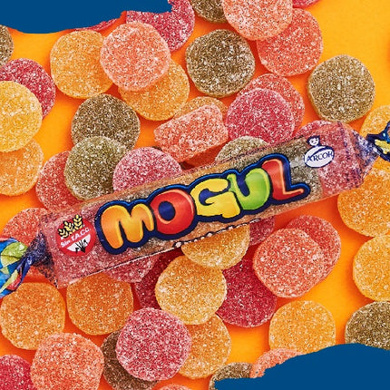 Mogul Arcor Fruit Gummies in a Roll, 35 g / 1.23 oz (Pack of 4 units)